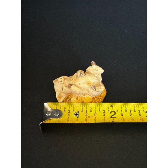 Adorable Pig Figurine Set Of 3 Farmhouse Style Resin Decor Featuring Playful & R - Picture 10 of 14